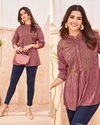 Bubbly By Ff Embroidery Work Ladies Tops Wholesale Suppliers In Mumbai